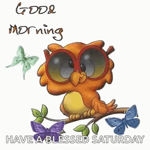 Good Morning Butterfly GIF