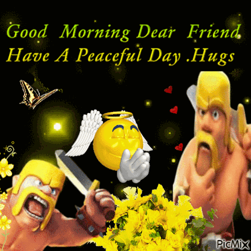 Good Morning Clash Of Clans GIF