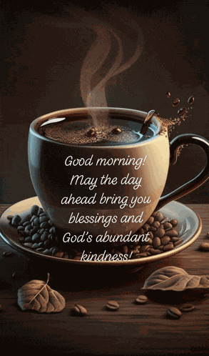 Good Morning Coffee Cup Meme