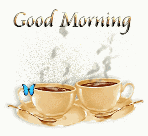 Good Morning Coffee For Two GIF