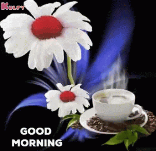 Good Morning Flowers GIF