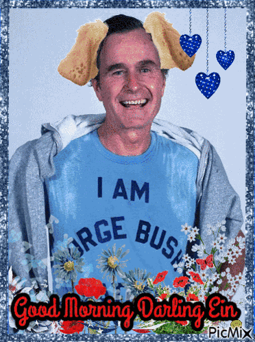 Good Morning George Bush GIF