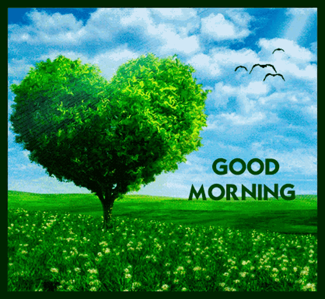 Good Morning Green GIF