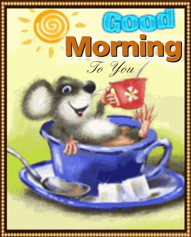 Good Morning Greetings GIF