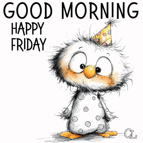 Good Morning Happy Friday Good Morning Friend GIF