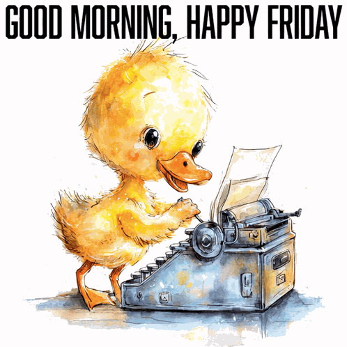Good Morning Happy Friday GIF