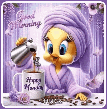 Good Morning Happy Monday GIF