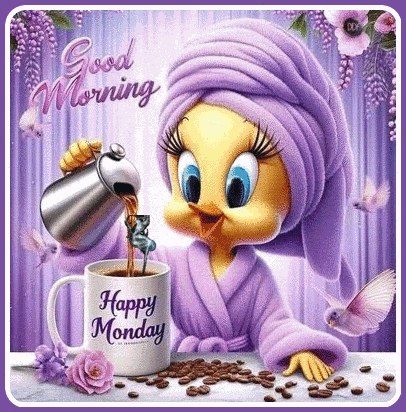 Good Morning Happy Monday GIF