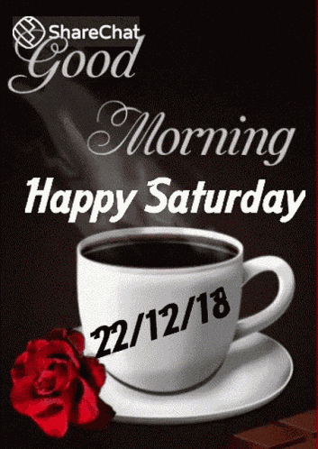 Good Morning Happy Saturday GIF