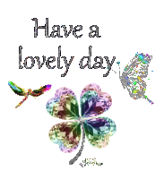 Good Morning Have A Lovely Day Sticker