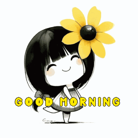 Good Morning Hi GIF