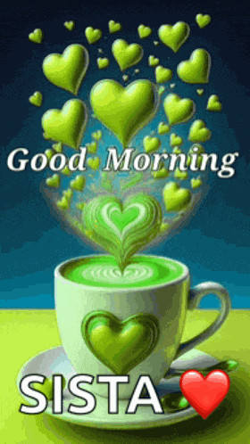 Good Morning Images Green Meme