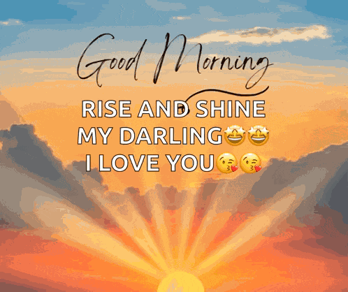Good Morning Images New 2023 Sunrise GIF
