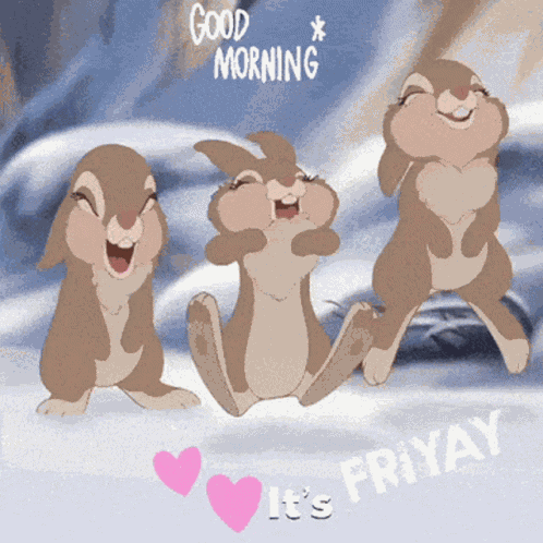 Good Morning Its Friyay GIF