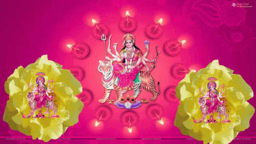 Good Morning Jai Mata Di GIF