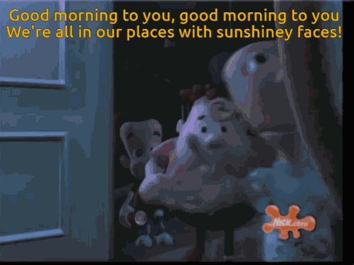Good Morning Jimmy Neutron GIF