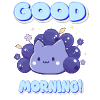 Good Morning Kawaii Sticker