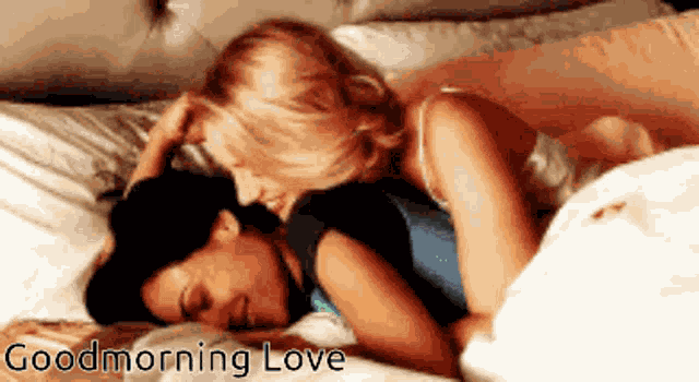 Good Morning Lesbian GIF