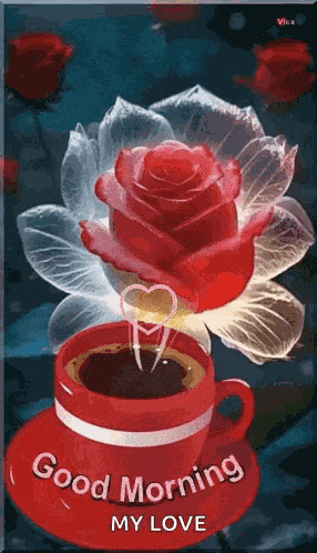 Good Morning Love Good Morning Flowers GIF