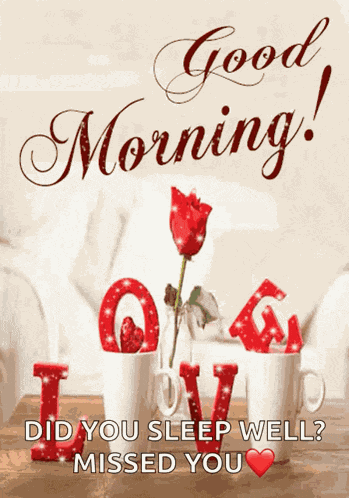 Good Morning Love Love GIF