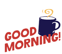 Good Morning Sticker