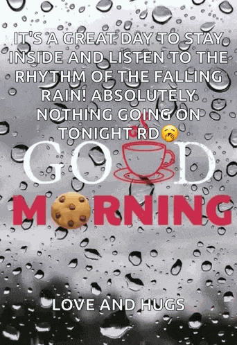 Good Morning Rainy Day GIF
