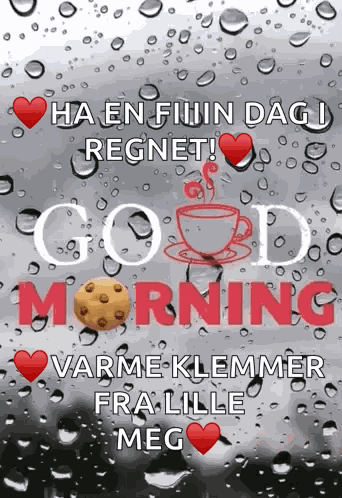 Good Morning Rainy Day GIF
