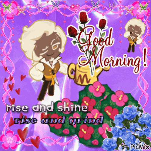 Good Morning Royal Margarine Cookie GIF