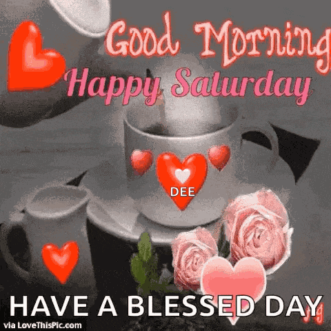 Good Morning Saturday GIF