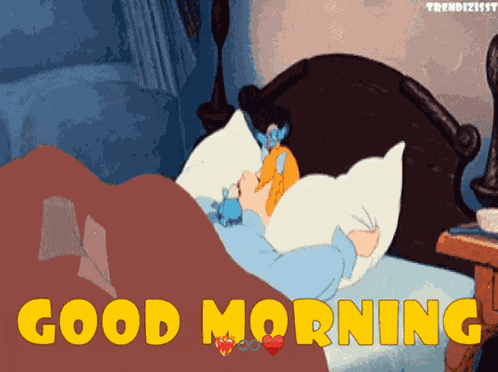 Good Morning Sleepy GIF