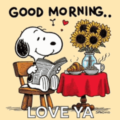 Good Morning Snoopy Good Morning Meme
