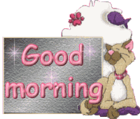 Good Morning Sparkle Sticker