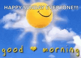 Good Morning Sun GIF