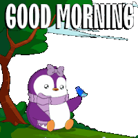 Good Morning Sun Sticker
