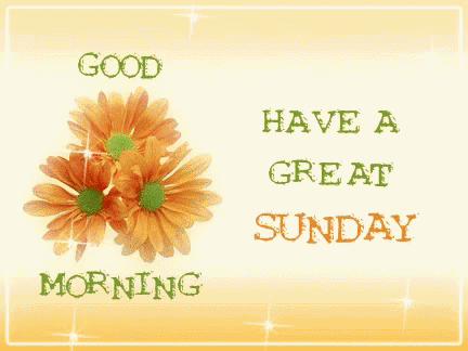 Good Morning Sunday GIF