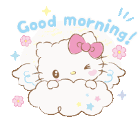 Good Morning Sticker