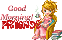 Good Morning Sticker