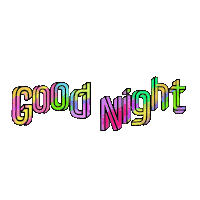 Good Night Sticker