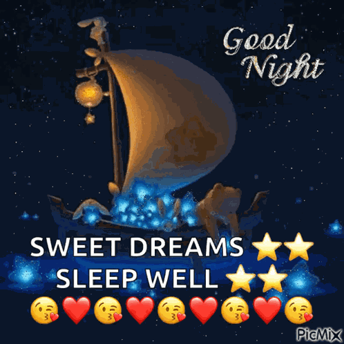 Good Night Bear GIF