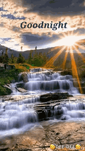 Good Night Beautiful Scenery GIF