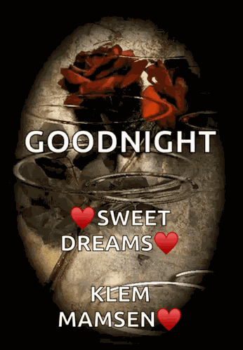 Good Night Flowers GIF