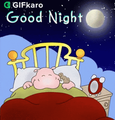 Good Night Gifkaro GIF