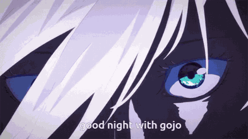 Good Night Gojo GIF
