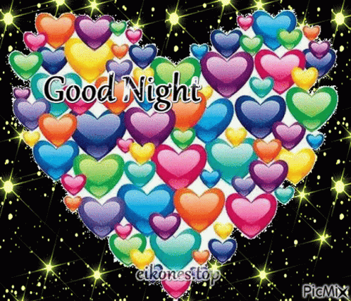 Good Night Heart GIF