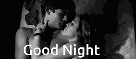 Good Night Kiss Couple Kiss GIF