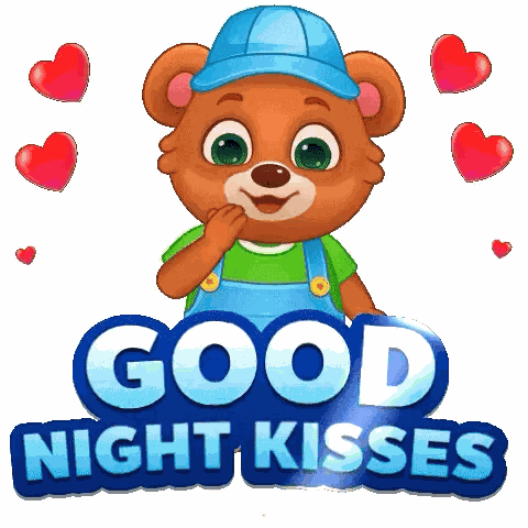 Good Night Kiss Good Night My Love GIF