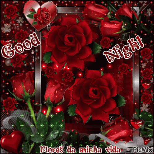 Good Night Rose GIF