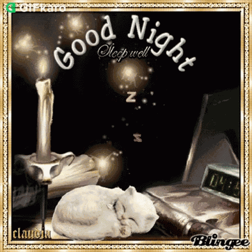 Good Night Sleep Well Gifkaro GIF