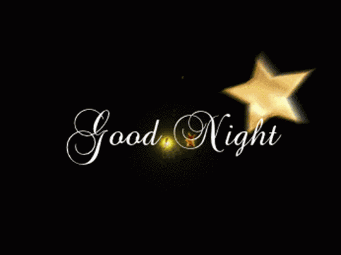 Good Night Star GIF