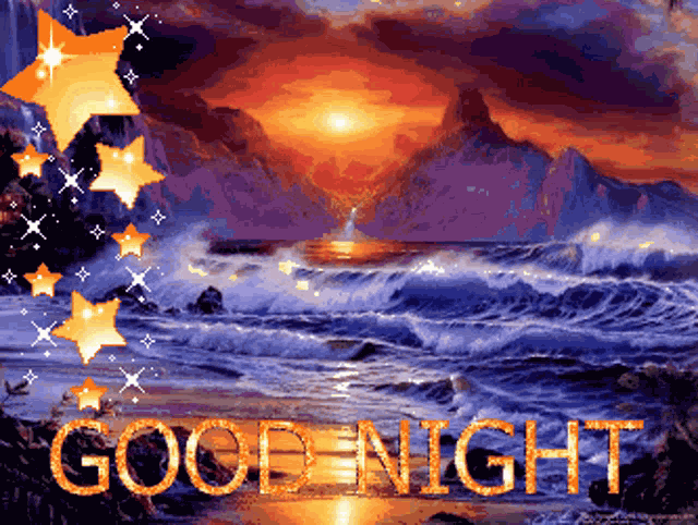 Good Night Star GIF